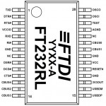 FTDI FT232RL - Микросхема Преобразователь USB-UART 