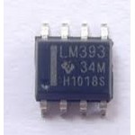 LM393 (корпус SO-8) - двухканальный компаратор