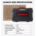 Launch x431 HD BOX III PRO, 12-24 v, для Грузовых и Спецтехники, Переходники, Без планшета
