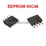 93C46 EEPROM SOP8 	SOIC-8 Memory / Последовательная энергонезависимая память 93 серии