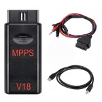MPPS V18 OBD2 ECU flasher K+CAN Chip Tuning RUS/ENG
