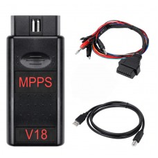 MPPS V18 OBD2 ECU flasher K+CAN Chip Tuning RUS/ENG