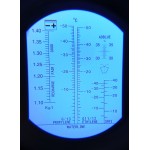 Рефрактометр  АТС, 4 в 1 Тех Жидкости для определения Антифриз , Электролит, Омывайка, AdBlue