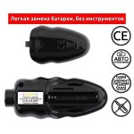 Толщиномер покрытия CARSYS DPM-816 Pro (черный) полный комплект (цв+черн металл)