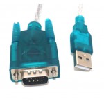 Конвертер USB-COM переходник преобразователь RS232 USB-COM DB9 (с проводом)